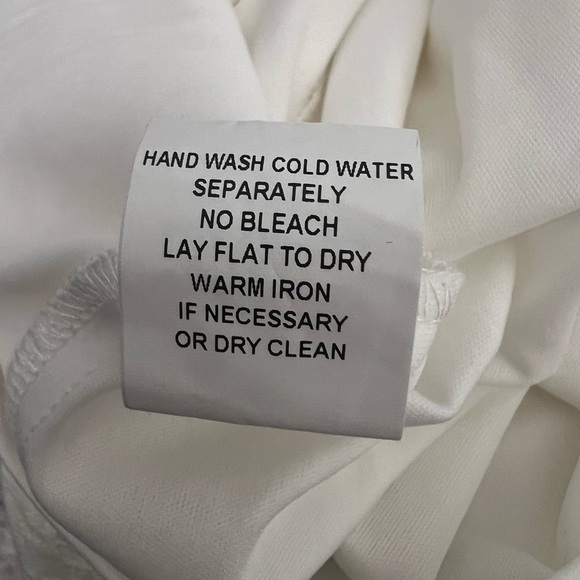 Rabbit Rabbit Rabbit White Lace Embroidery Flowers Fit and Flare Dress Size 4 - Picture 10 of 10